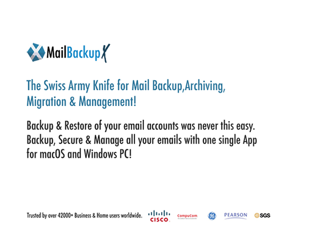 Mail Backup X Individual Edition: Lifetime Subscription