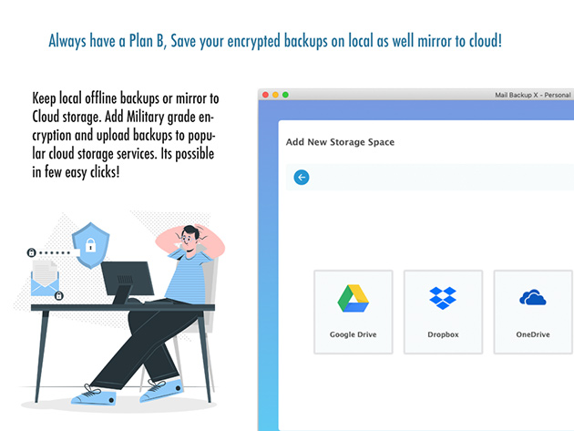 Mail Backup X Individual Edition: Lifetime Subscription