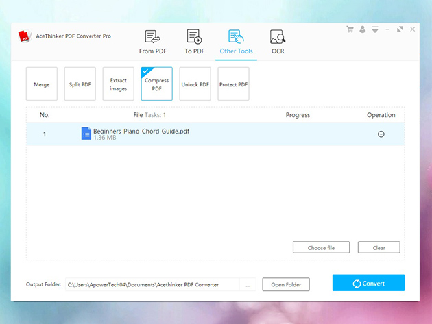 PDF Converter & Editor: Lifetime License