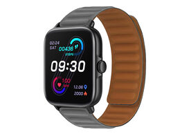 MagPRO Smartwatch with Magnetic Band & Activity Tracker (Gray)