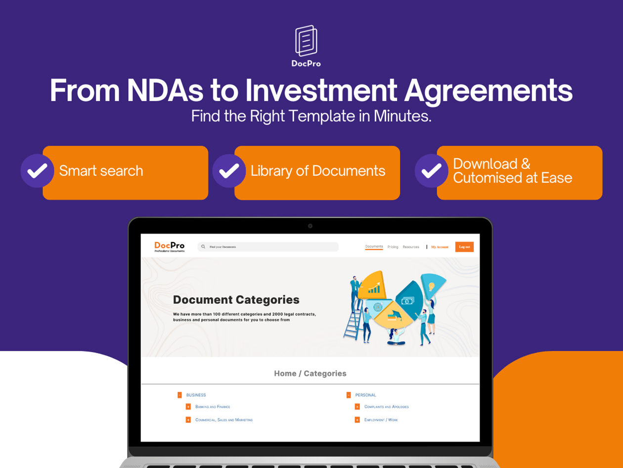 DocPro Professional Documents: 1-Year Subscription