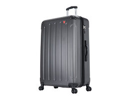 DUKAP Intely 28" Hardside Spinner with Digital Weight Scale (Grey)