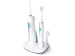 Water Flosser, Sonic Toothbrush & Inductive Charging Base Set