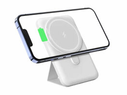 Stand-O-Matic 5,000mAh Fast Wireless Charger and Multi-Stand
