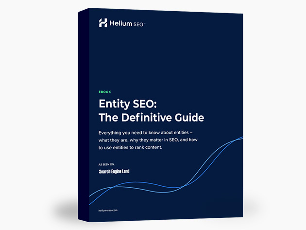FREEBIE: Entity SEO - The Definitive Guide eBook