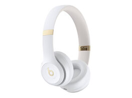 Beats Solo 4 On-Ear Headphones - Warm White (Open Box) 