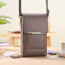 Lior Crossbody Shoulder Bag for Women (Mauve)